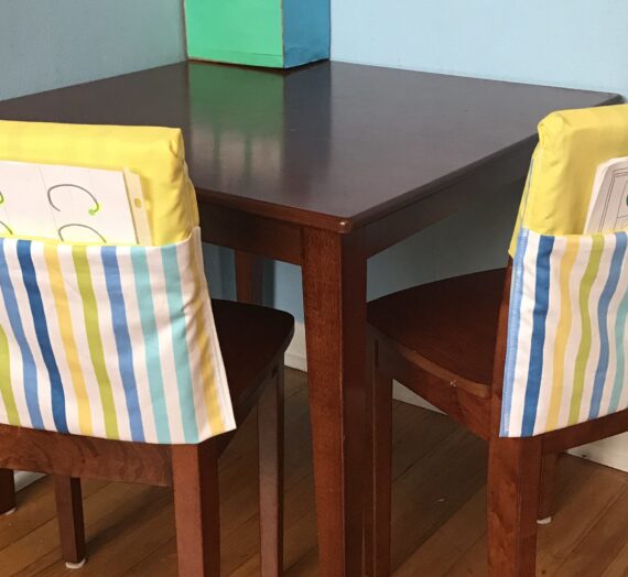 DIY Pocket Chair Cover